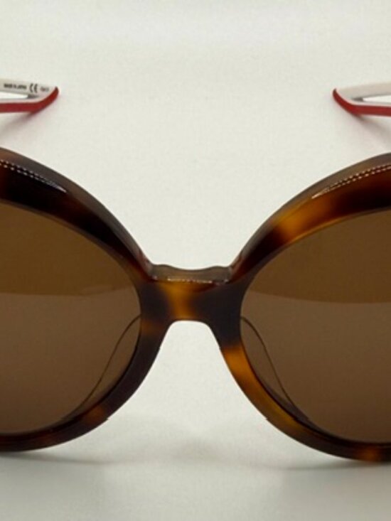 NEW BALENCIAGA BB0024S 002 HAVANA AUTHENTIC SUNGLASSES 56-16-135 JAPAN W/CASE main image 5